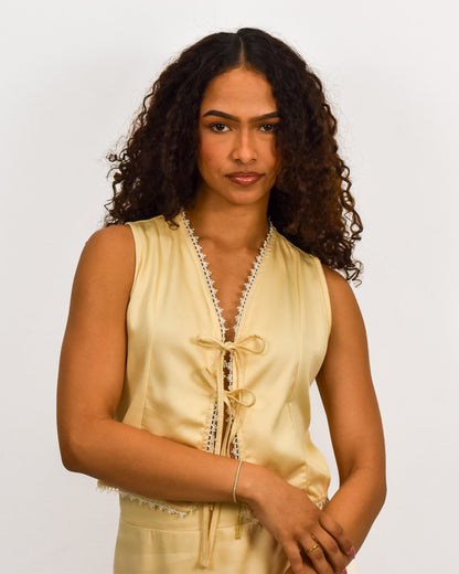 Chaleco Aria Romántico