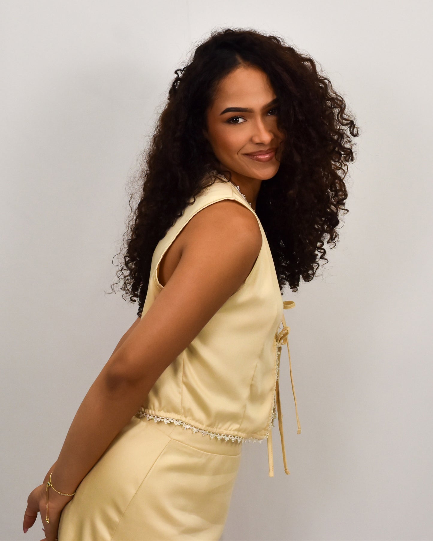 Chaleco Aria Romántico