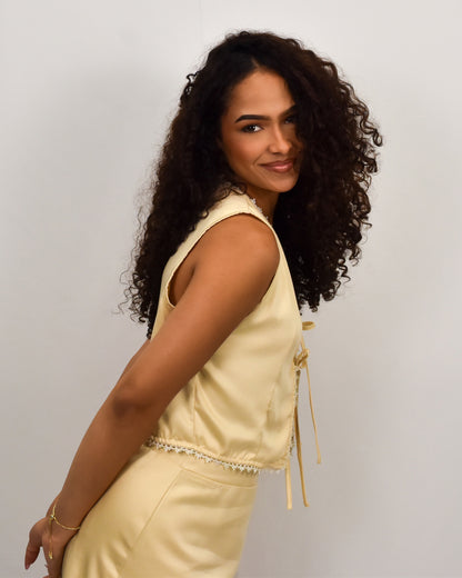 Chaleco Aria Romántico